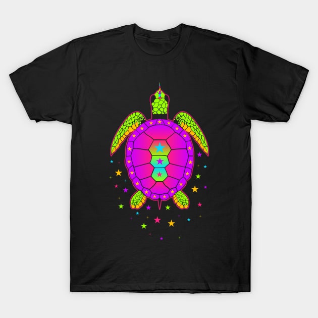 space turtle T-Shirt by ElectricPeacock